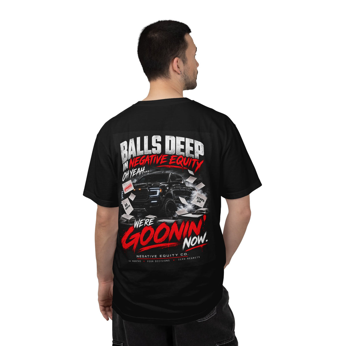 Balls Deep and Goonin Tee